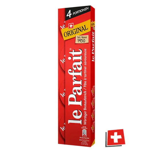 Le Parfait rot Original Portionen - Chuchichäschtli - Feines aus der Schweiz