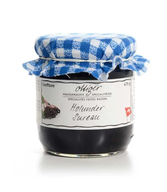 Holunder Konfitüre - Chuchichäschtli - Feines aus der Schweiz