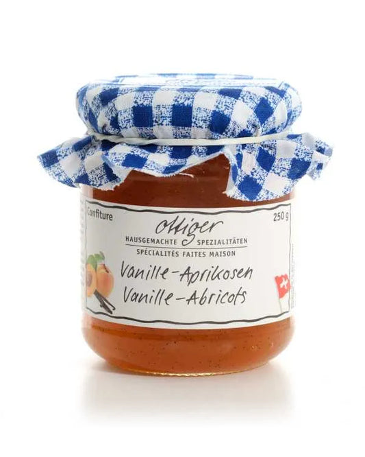Vanille-Aprikose Konfitüre - Chuchichäschtli - Feines aus der Schweiz