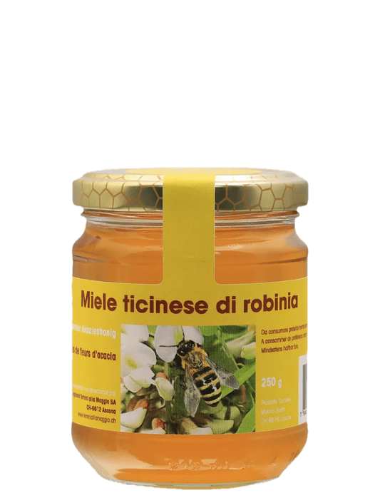 Miele Ticinese di robinia (Tessiner Akazienhonig) - Chuchichäschtli - Feines aus der Schweiz