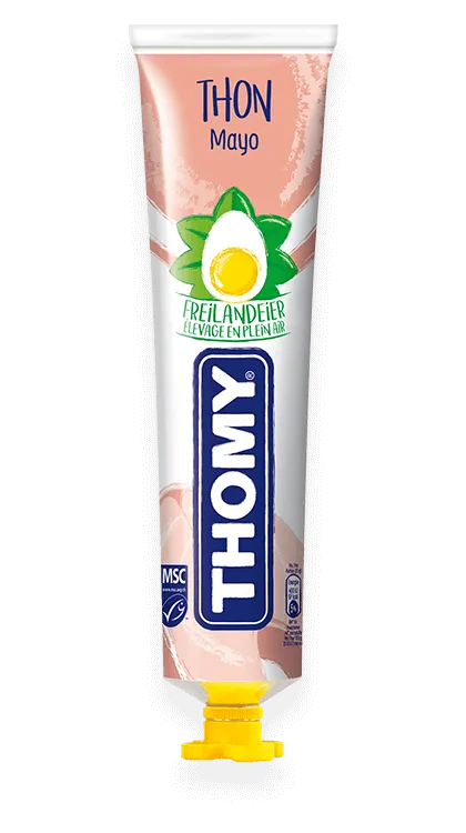 Thomy Thon Mayonnaise mit rosé Thon - Chuchichäschtli - Feines aus der Schweiz