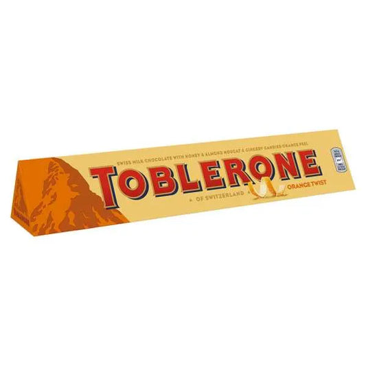 Schweizer Toblerone Orange Twist gross - Chuchichäschtli - Feines aus der Schweiz
