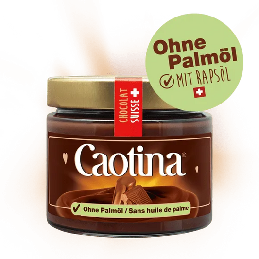 Caotina Crème Chocolat Brotaufstrich (ohne Palmöl) - Chuchichäschtli - Feines aus der Schweiz