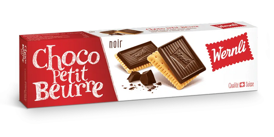 Wernli Choco Petit Beurre Dunkle Schokolade - Chuchichäschtli - Feines aus der Schweiz