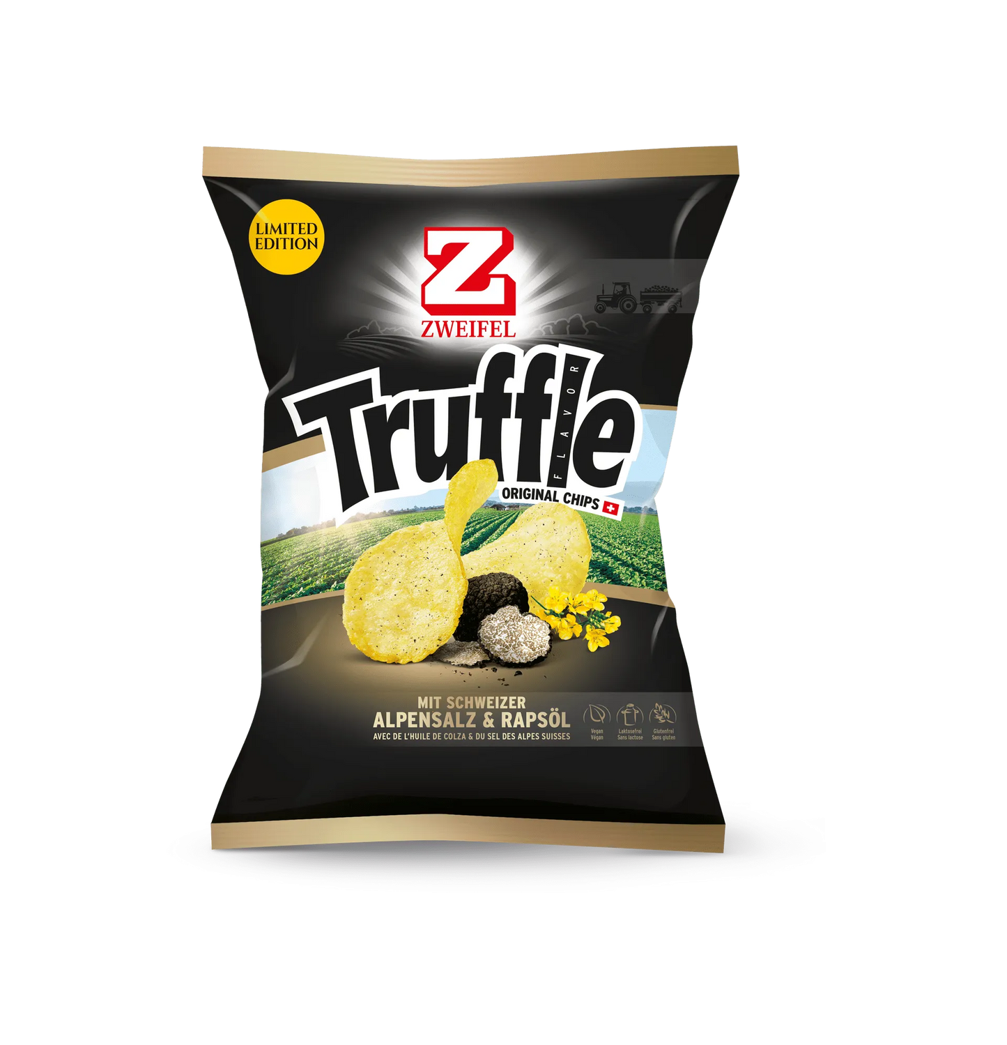 Zweifel Original Trüffel Chips - Chuchichäschtli - Feines aus der Schweiz