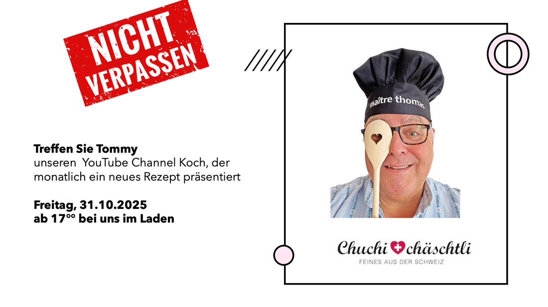 Treffen Sie Tommy, unseren YouTube Koch!
