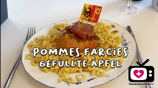 Pommes Farcies - Gefüllte Äpfel aus Genf
