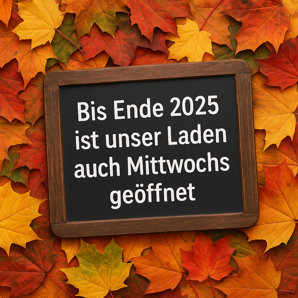 Mittwoch ist unser Laden am Rüdi geöffnet