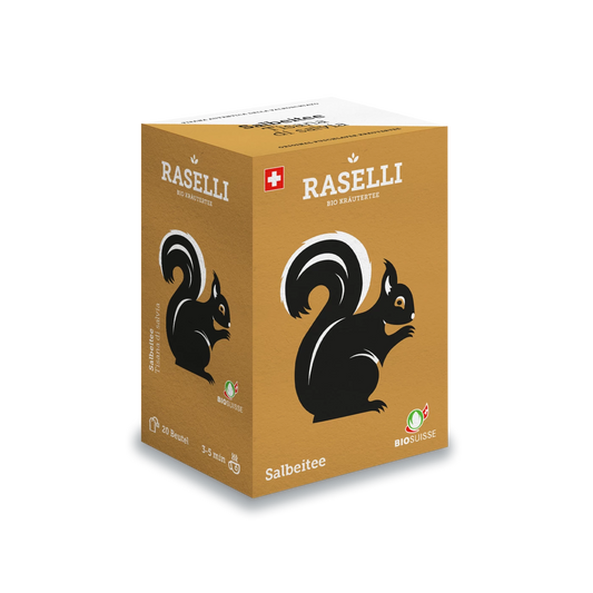 Raselli Salbeitee - Chuchichäschtli - Feines aus der Schweiz