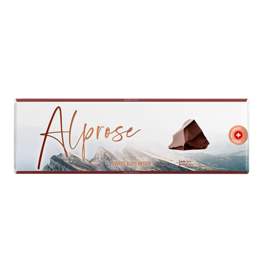 Alprose Zartbitter 74% - Chuchichäschtli - Feines aus der Schweiz
