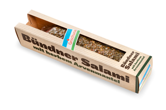 Grischuna Bündner Salami Arve