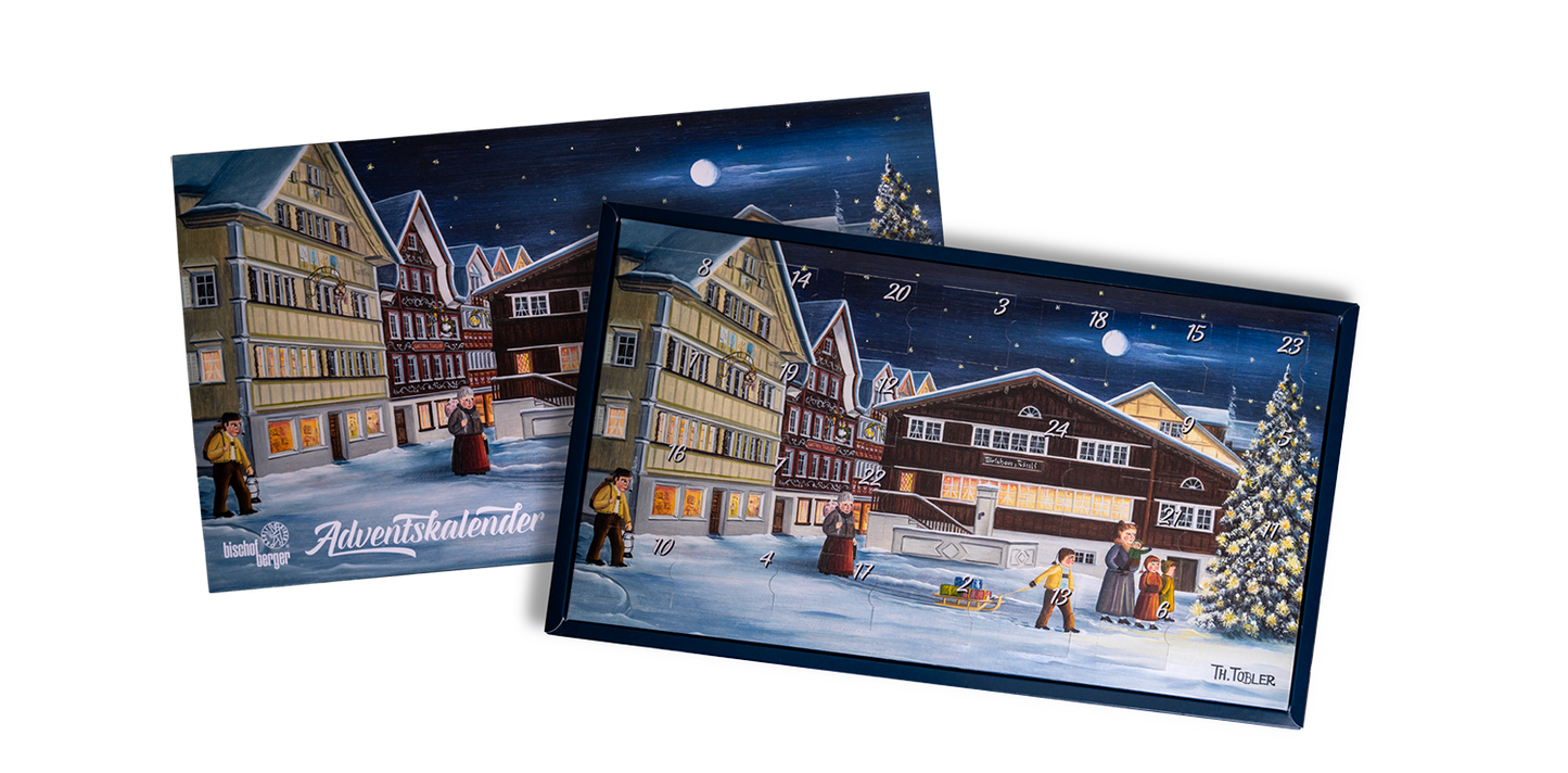 Bischofberger Biber Adventskalender (Auslieferung ab Mitte November)