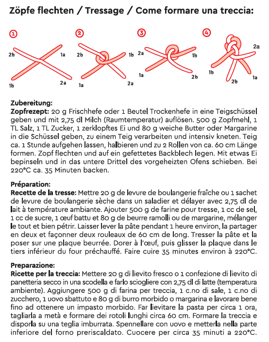 Zopfmehl - Chuchichäschtli - Feines aus der Schweiz