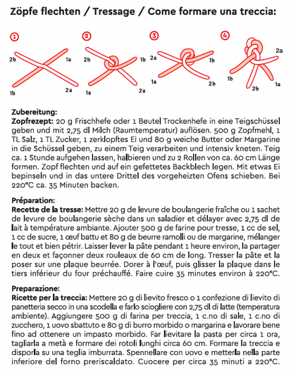 Zopfmehl - Chuchichäschtli - Feines aus der Schweiz