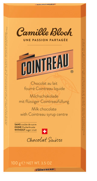 Camille Bloch Milchschokolade mit Cointreau (ohne Kruste)