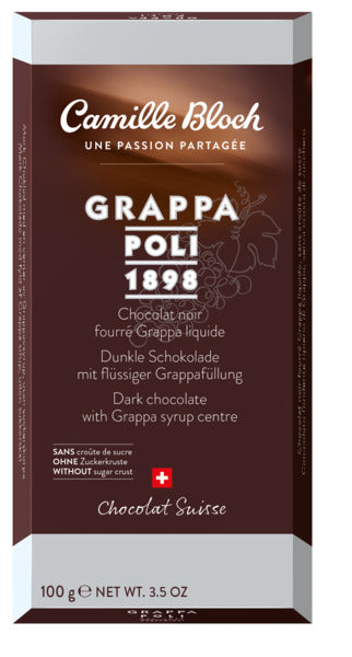 Camille Bloch Grappa Poli Noir (ohne Kruste)