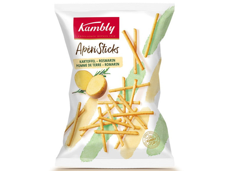 Apéri Sticks Kartoffel & Rosmarin - Chuchichäschtli - Feines aus der Schweiz