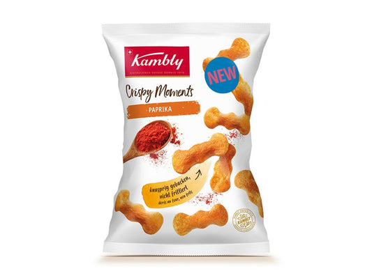 Kambly Crispy Moments Paprika - Chuchichäschtli - Feines aus der Schweiz