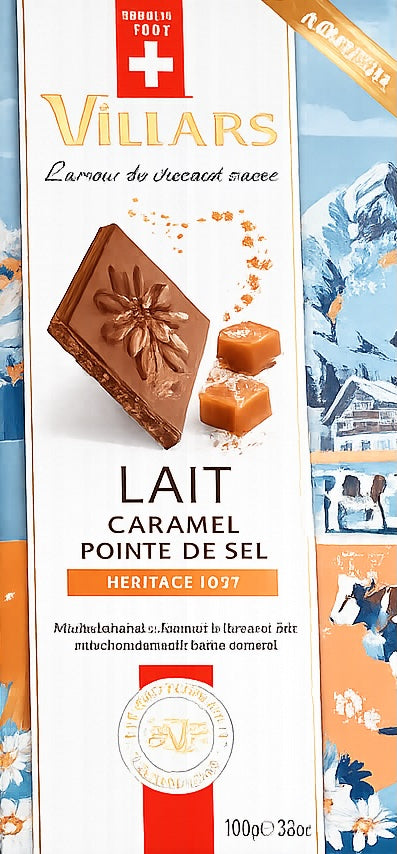 Villars Chocolat Milchschokolade mit gesalzenen Karamell