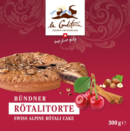 Bündner Rötelitorte - Chuchichäschtli - Feines aus der Schweiz