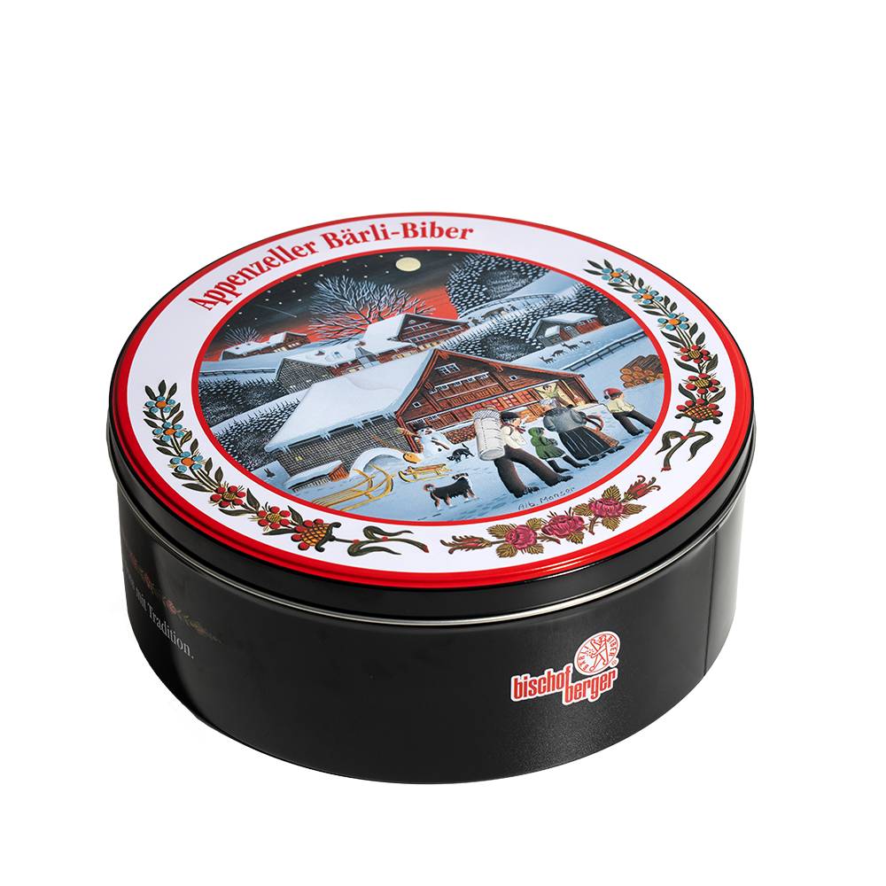 Bischofberger Appenzeller Bärli-Biber klein Geschenkdose