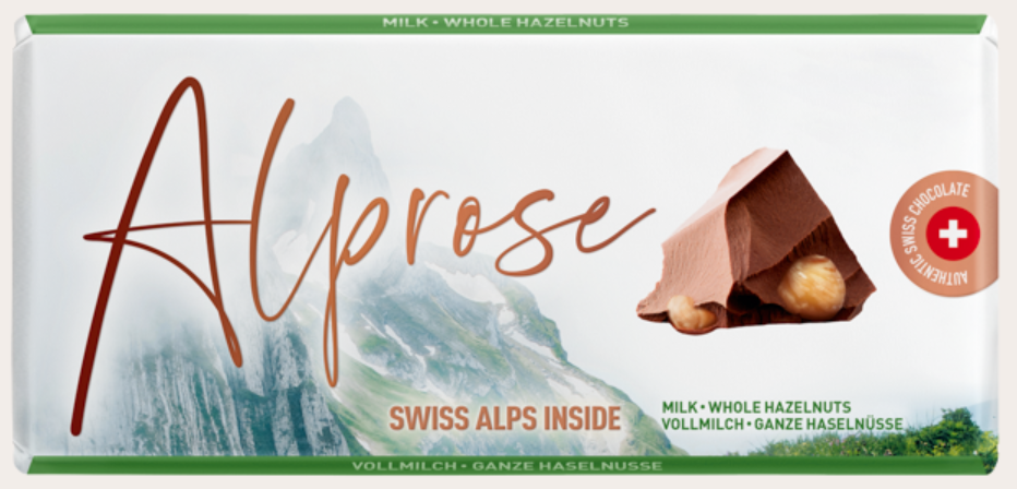 Alprose Vollmilch Haselnuss