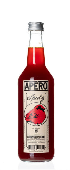 Apéro Spatz Sirup (Grosse Flasche) - Chuchichäschtli - Feines aus der Schweiz