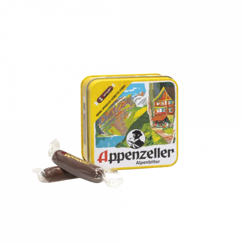 Appenzeller Alpenbitter Stängeli - Chuchichäschtli - Feines aus der Schweiz