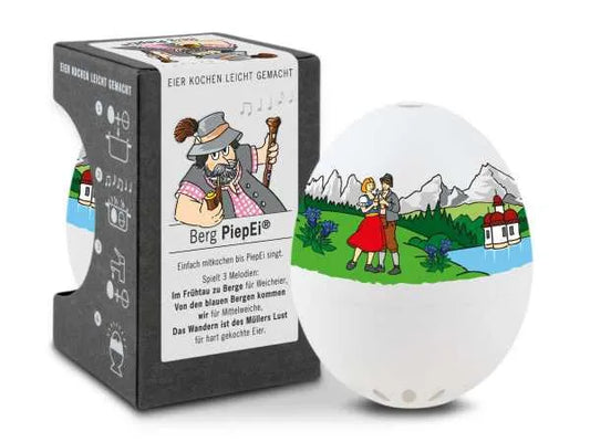 Berg Piepei (Eieruhr zum Mitkochen) - Chuchichäschtli - Feines aus der Schweiz