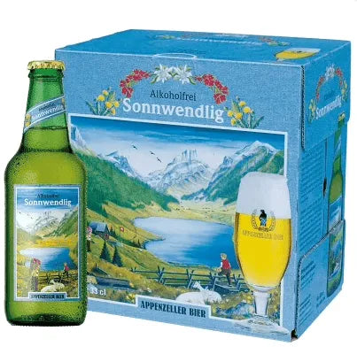 Appenzeller Sonnwendlig alkoholfrei 6er Pack (zzgl. € 1,50 Einwegpfand) - Chuchichäschtli - Feines aus der Schweiz