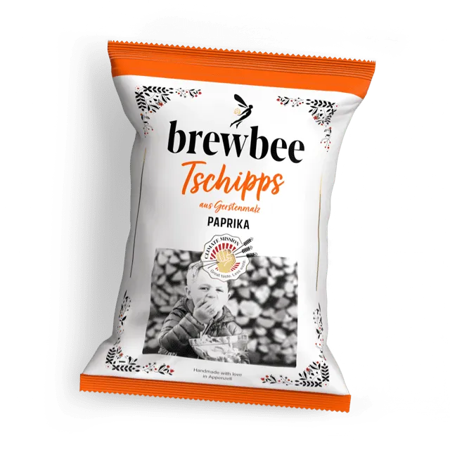 Appenzeller brewbee tschipps mit Paprika - Chuchichäschtli - Feines aus der Schweiz