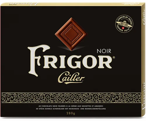 Cailler Frigor Noir Carrés - Chuchichäschtli - Feines aus der Schweiz