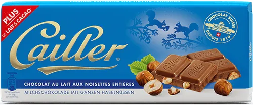 Cailler Milch-Nuss - Chuchichäschtli - Feines aus der Schweiz