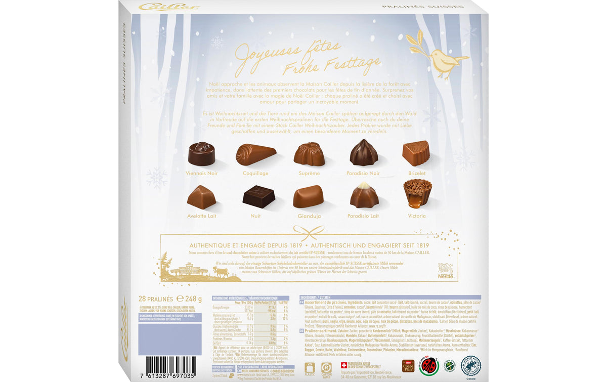 Cailler Cute Pralinenschachtel