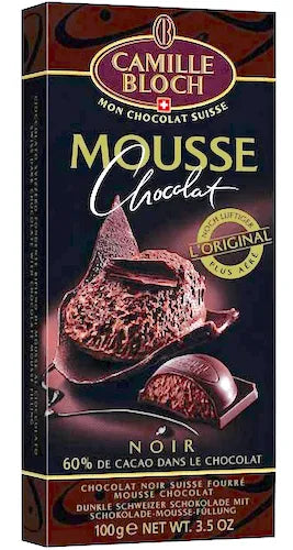 Camille Bloch Mousse au Chocolat Noir Zartbitter - Chuchichäschtli - Feines aus der Schweiz