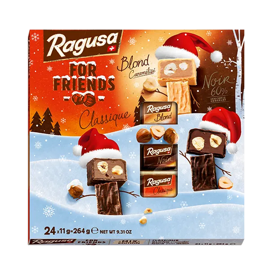 Camille Bloch Ragusa for friends gemischt (Weihnachts-Edition) - Chuchichäschtli - Feines aus der Schweiz