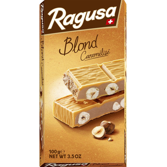 Camille Bloch Ragusa blond – Vorderansicht der Verpackung