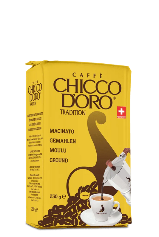 Caffè Chicco d'Oro Tradition gemahlen - Chuchichäschtli - Feines aus der Schweiz