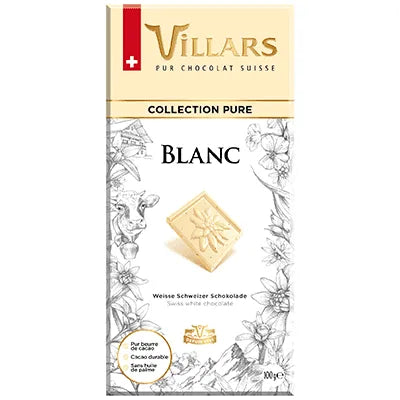 Villars Weisse Schokolade Pur - Chuchichäschtli - Feines aus der Schweiz