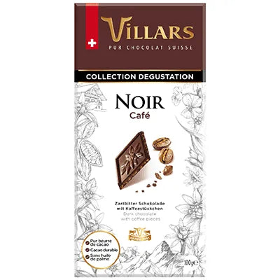 Villars Zartbitterschokolade Kaffee - Chuchichäschtli - Feines aus der Schweiz