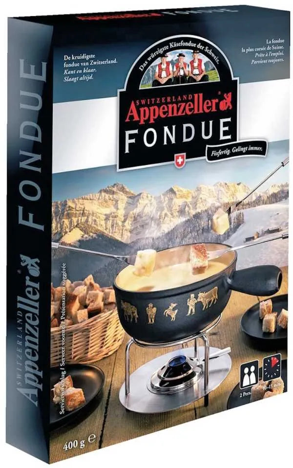 Appenzeller Fondue - Chuchichäschtli - Feines aus der Schweiz