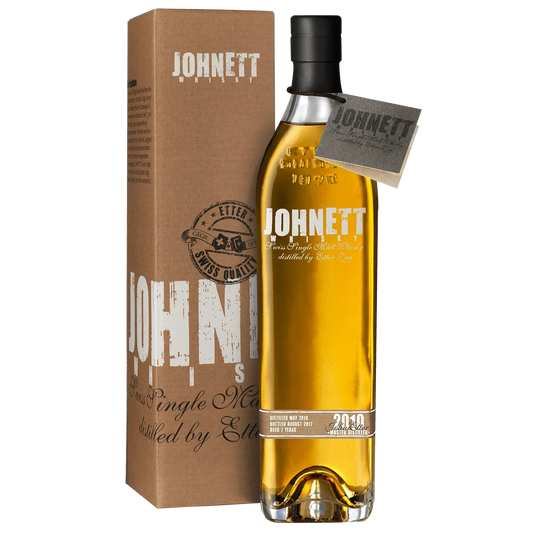 Johnett Swiss Single Malt Whisky 2010, 7 Jahre alt - Chuchichäschtli - Feines aus der Schweiz