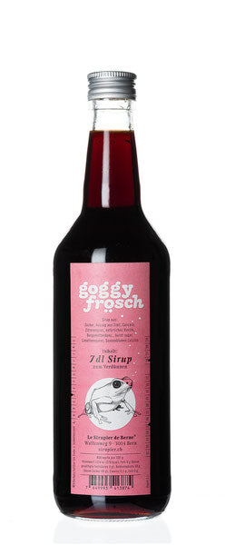 Goggifrösch Sirup (Grosse Flasche)