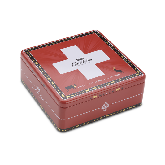 Gottlieber Hüppen Dose Schweiz - Chuchichäschtli - Feines aus der Schweiz