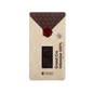 Aeschbach Intensive Edelcacao 100% Schokolade von Aeschbach Chocolatier, dunkle, glatte Schokoladentafel auf weißem Hintergrund