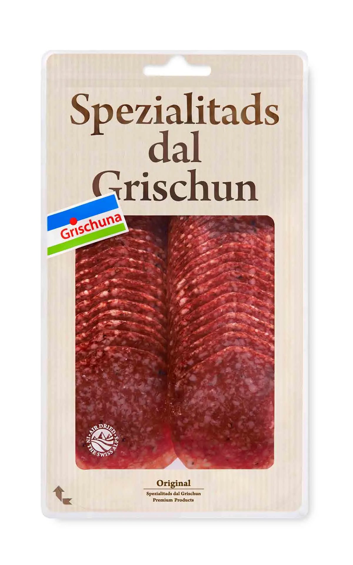 Grischuna Bündner Salami - Chuchichäschtli - Feines aus der Schweiz