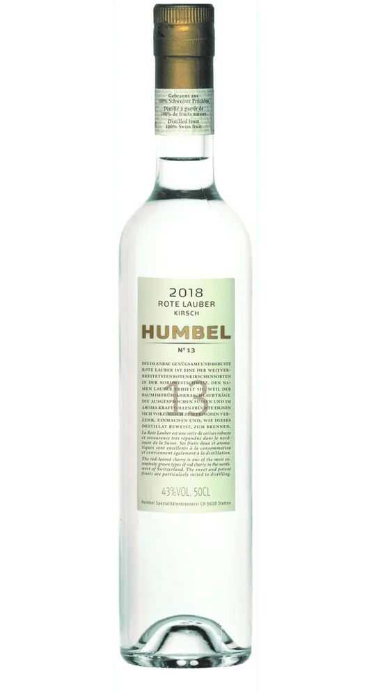 Humbel No.13 Rote Lauber Kirsch - Chuchichäschtli - Feines aus der Schweiz