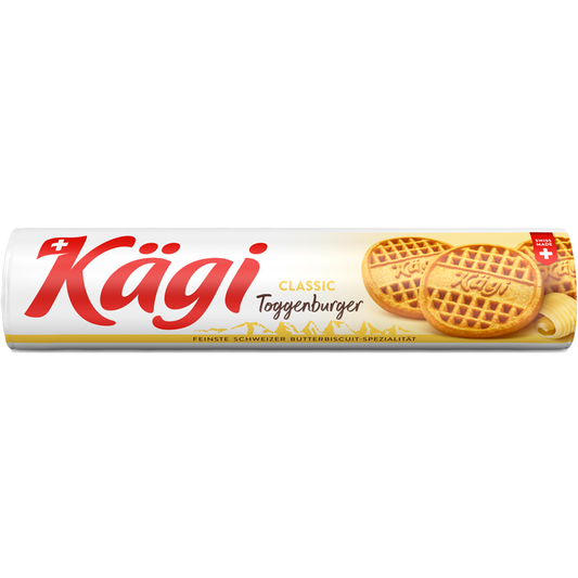 Kägi Toggenburger Butterbiscuits – Vorderansicht der Verpackung