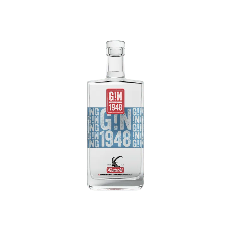 Kindschi Gin 1948 - Chuchichäschtli - Feines aus der Schweiz
