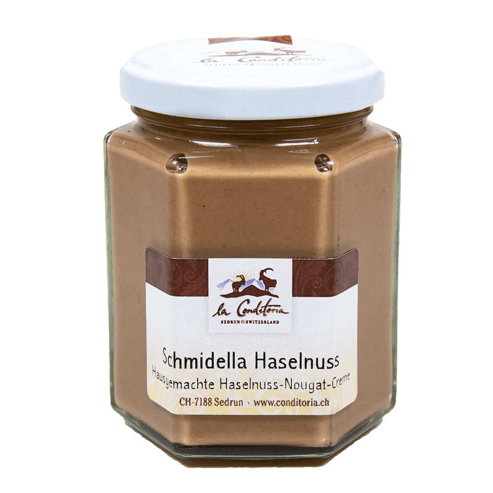 La Conditoria Hausgemachte Haselnuss Nougat Crème - Chuchichäschtli - Feines aus der Schweiz